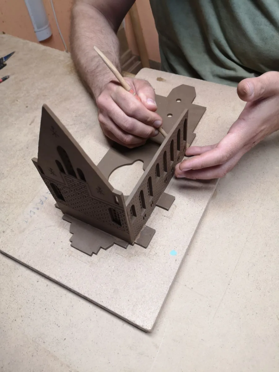 Cutting the facade